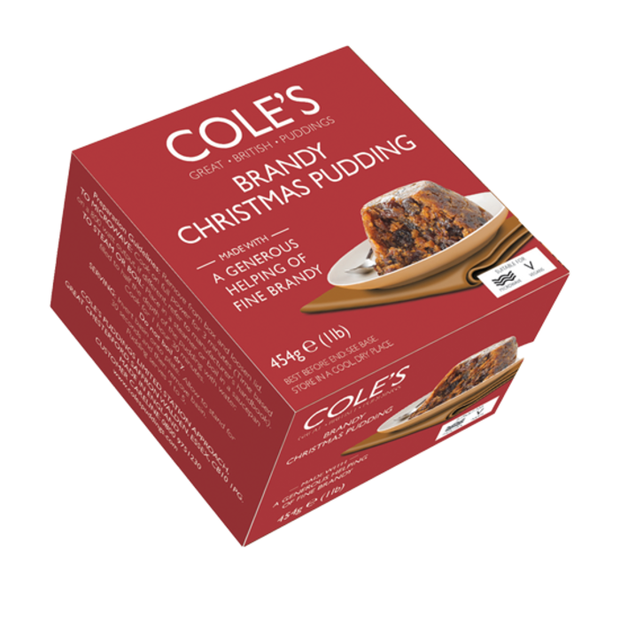 Cole's Cole's Brandy Christmas Pudding - 454g