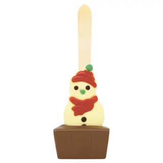 Cocoba Christmas Snowman Hot Chocolate Spoon - 50g - Cocoba
