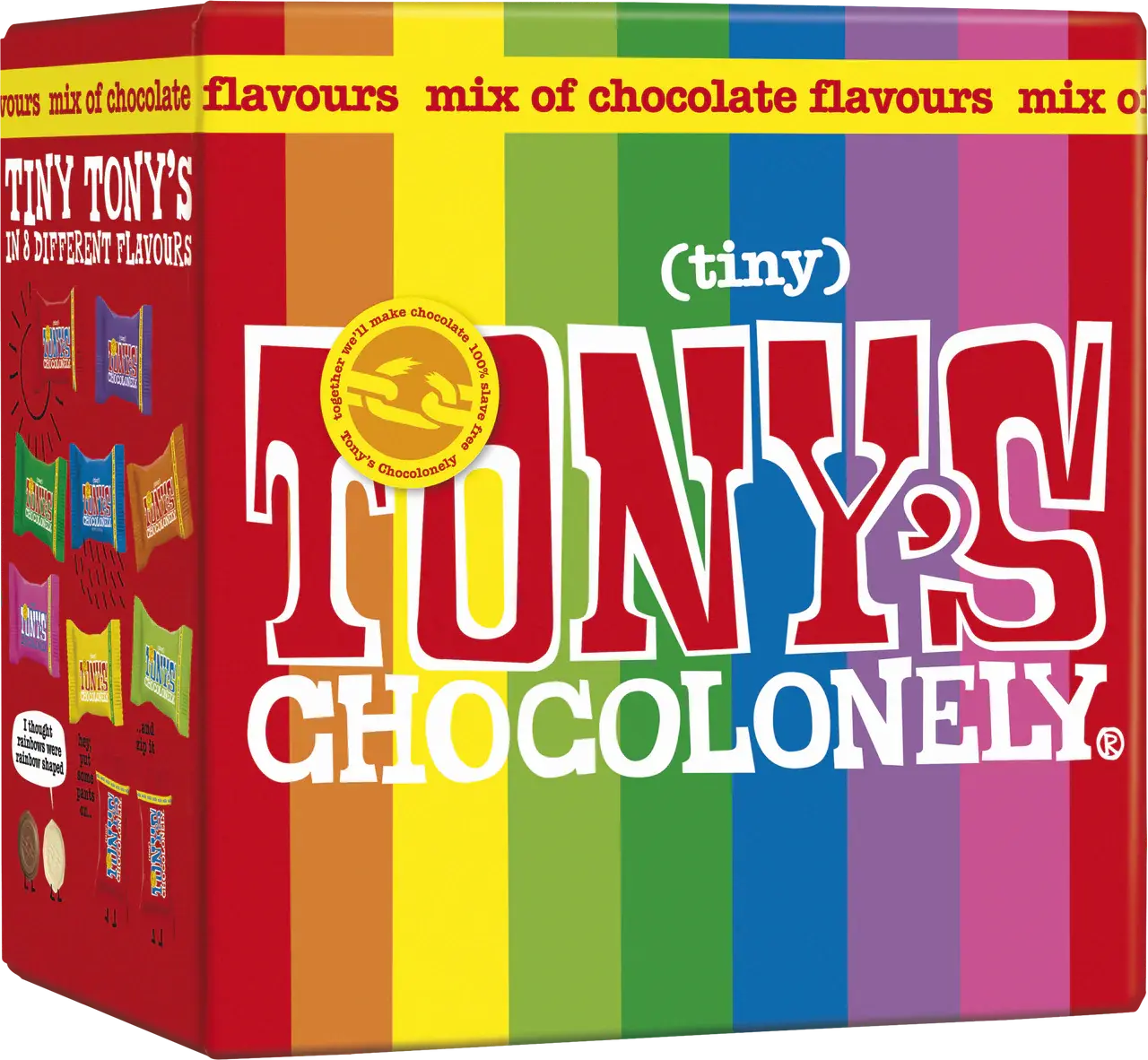 Tony's Chocolonely Tiny Tony's Chocolonely Rainbow Box - Tony's Chocolonely - 180g