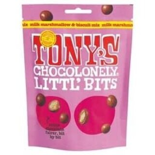 Tony's Chocolonely Milk  Chocolate Biscuit & Marshmallow Bits - Tony's Chocolonely 100g