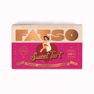 Fatso Sweet Tart - Cherry, Almond & Shortbread - FATSO - 150g