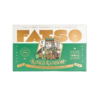 Fatso Kings Ransom- Mint, Pistachio & cocoa nibs - FATSO - 150g