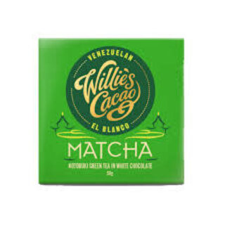 Willie's Cacao White Chocolate & Matcha -  Willie's Cacao  - 50g