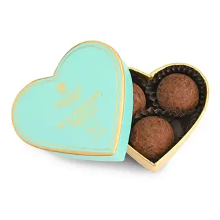Charbonnel & Walker Turquoise Heart Box Milk Chocolate Truffles - Charbonnel et Walker - 34g