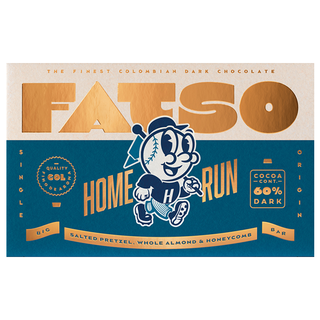 Fatso Home Run- Salted Pretzle, Whole Almond, Honeycomb  - FATSO - 150g