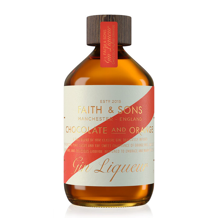 Faith & Sons Chocolate & Orange Gin Liqueur - 17% - 50cl