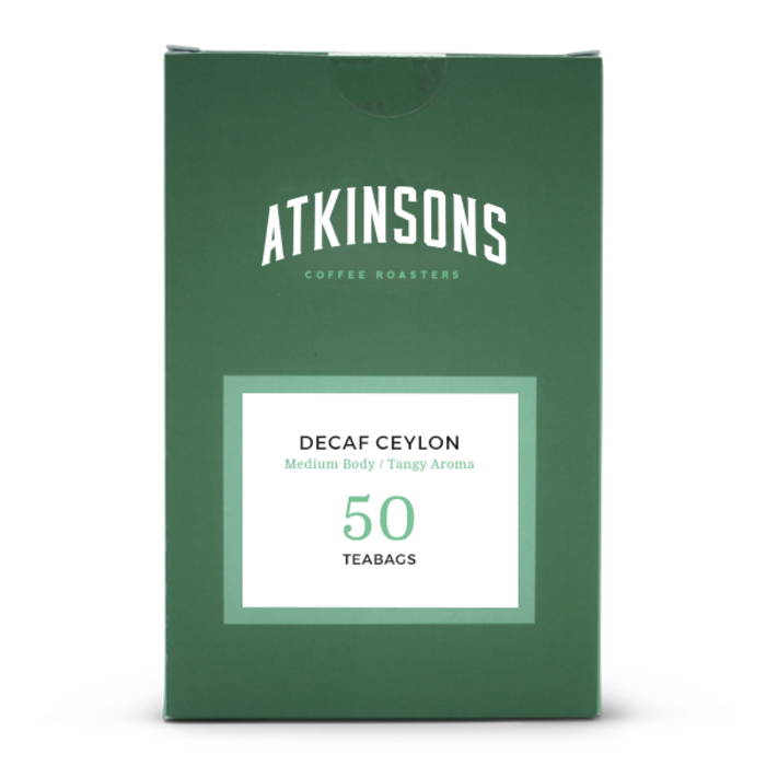 J. Atkinson & Co. DECAF Ceylon Tea Bags - J. Atkinson & Co - 50 Bags