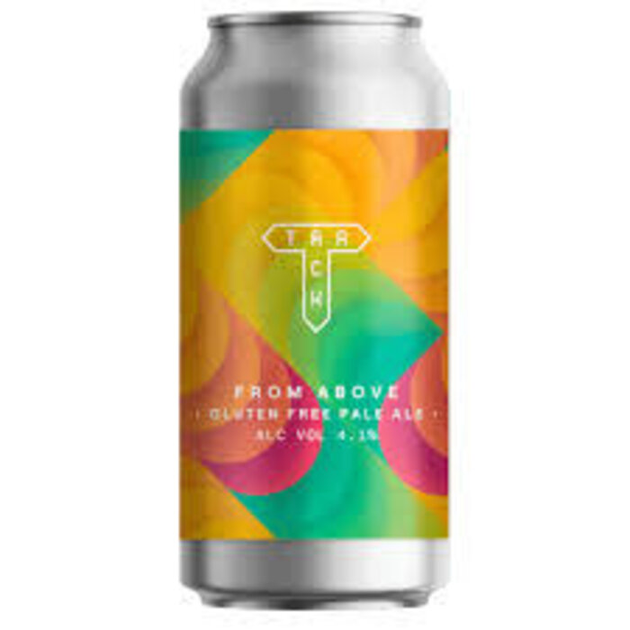 Track Brewing Company GF Pale Ale - Track Brewing - From Above - 440ml - 4.1%