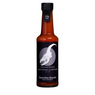 Devildog Sauces Carolina Reaper, Burnt Orange & Cardamon - Devildog Sauces - 150ml