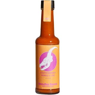 Devildog Sauces Scotch Bonnet, Mango & Lime - Devildog Sauces - 150ml