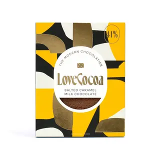 Love Cocoa Milk Salted Caramel Bar - Love Cocoa - 75g