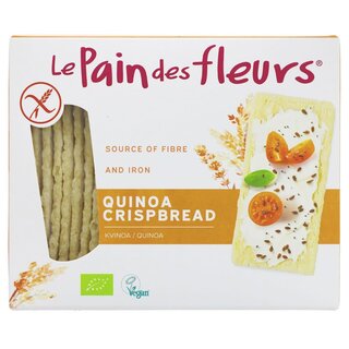 Le Pain des Fleurs Organic Crispbread Quinoa - Le Pain des Fleurs- 150g