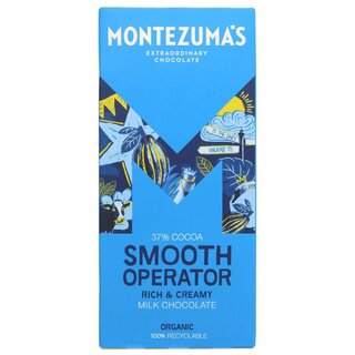 Montezuma Montezuma's Organic Milk Chocolate "Smooth Operator"  - 90g