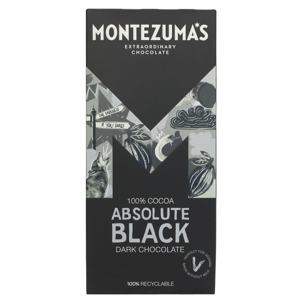 Montezuma Montezuma's Absolute Black - 100% Cocoa Solids - 90g