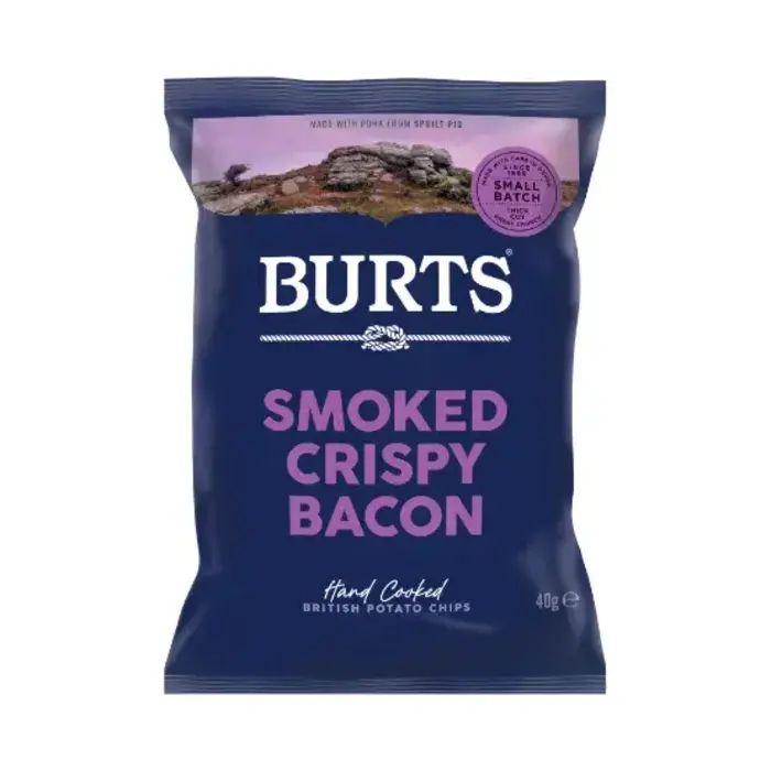 Burts Burts Chips Smoked Crispy Bacon - 40g