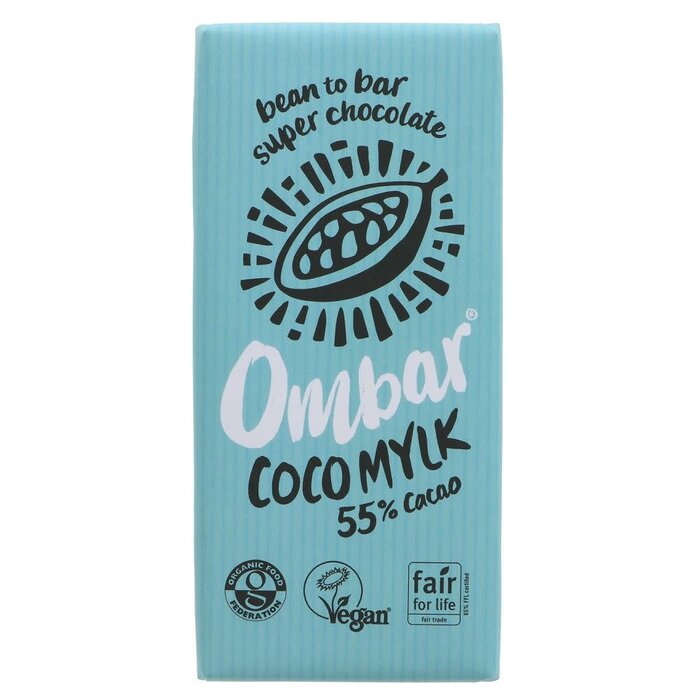 Ombar Ombar Chocolate Coco Mylk Bar 55% Cacao - 70g