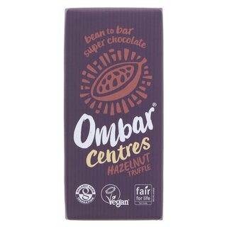 Ombar Ombar Chocolate Hazelnut Truffle Bar 72% Cacao - 70g