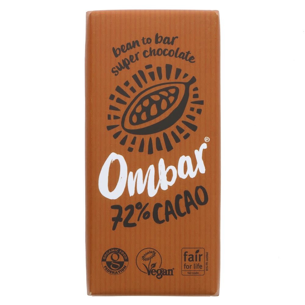 Ombar Ombar Chocolate Bar 72% Cacao - 70g