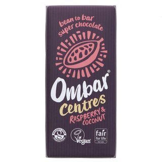 Ombar Ombar Raspberry Coconut Dark Chocolate Bar - 70g