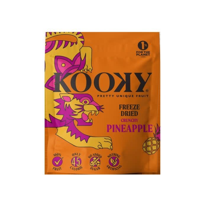 Kooky Freeze Dried Pineapple - Kooky- 12g