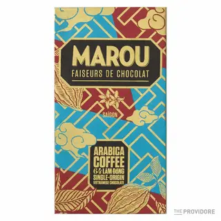 Marou Chocolate Lam Dong 64% - Arabica Coffee - Marou Vietnamese Chocolate - 80g