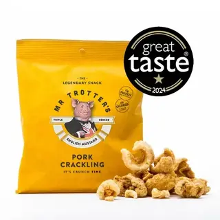 Mr Trotter's English Mustard  Pork Crackling - Mr Trotter - 30g