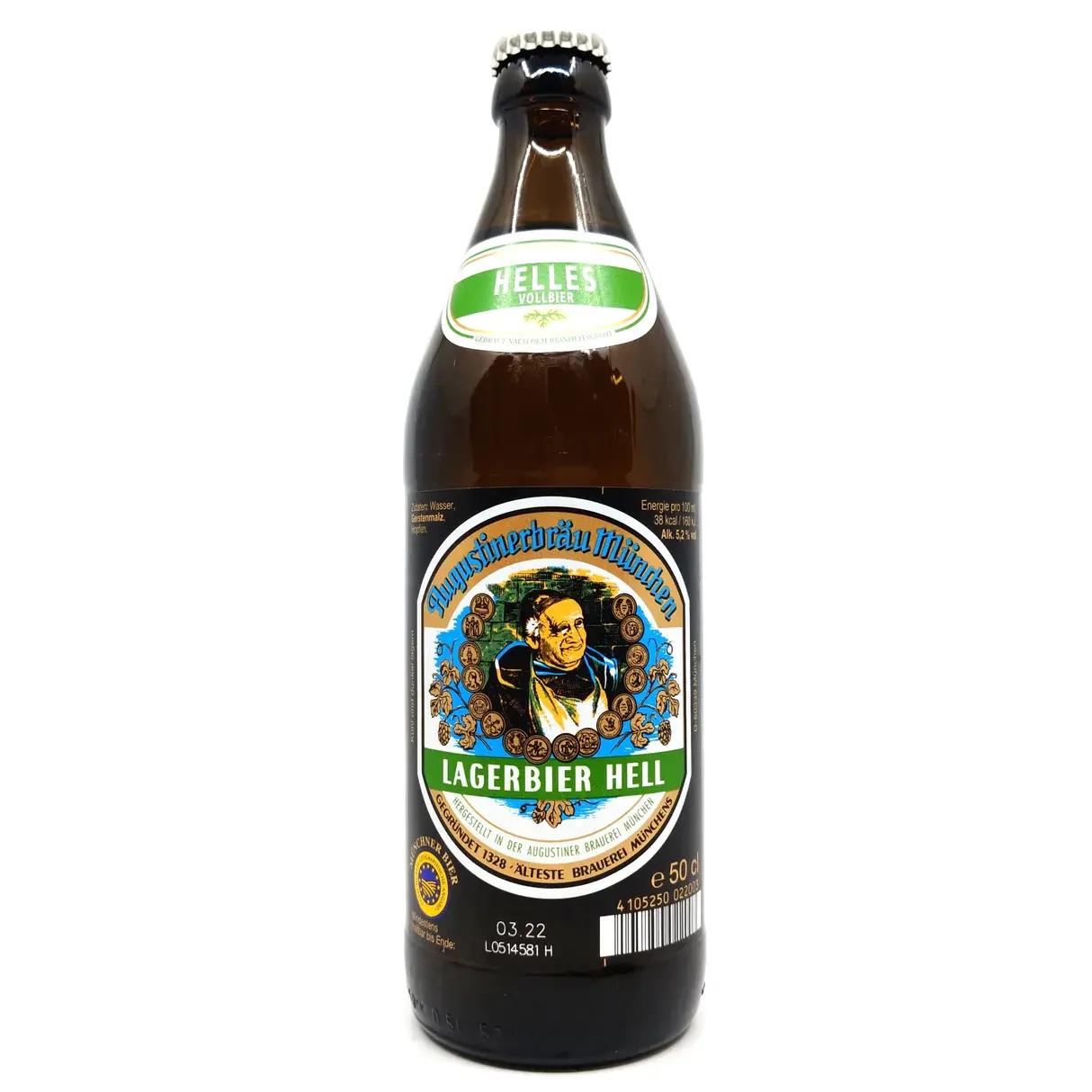 augustiner Augustiner - Helles - 500ml - 5.2%