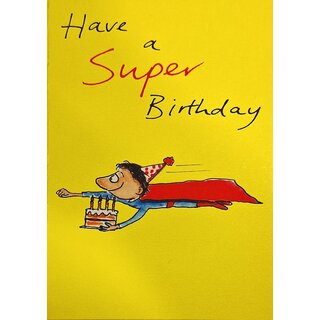 Cardinky Have a Super Birthday (Superboy) - Greetings Cards - Cardinky