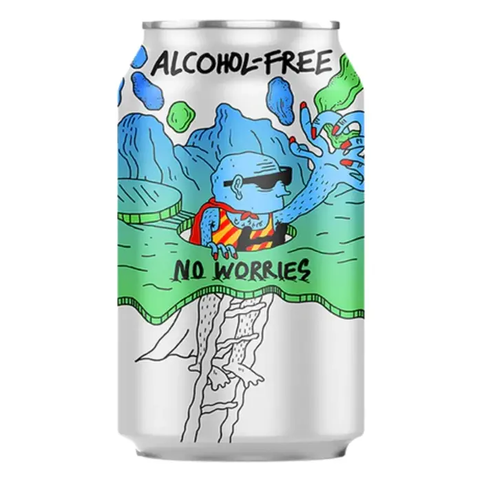 Lervig Non-alcoholic - Lervig - No Worries - 0.5% - 33cl can