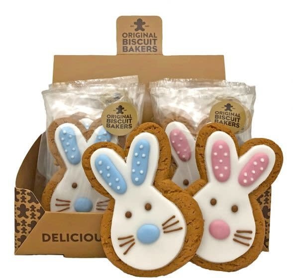 Mr & Mrs Rabbit Gingerbread - Original Biscuit Bakers - 60g