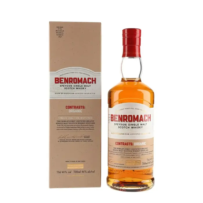 Speyside Whisky Benromach Organic 2013 - 70cl