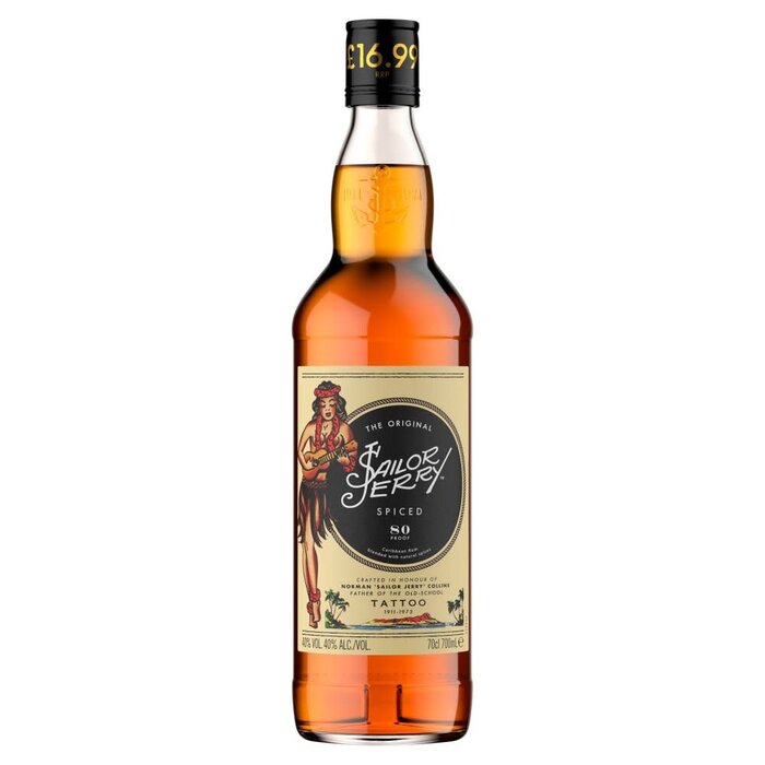 Spiced Rum Sailor Jerry - Spiced Rum 70cl