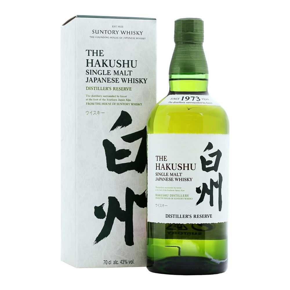 The Hakushu - Suntory Distillers Reserve - 70cl - Japanese Whisky