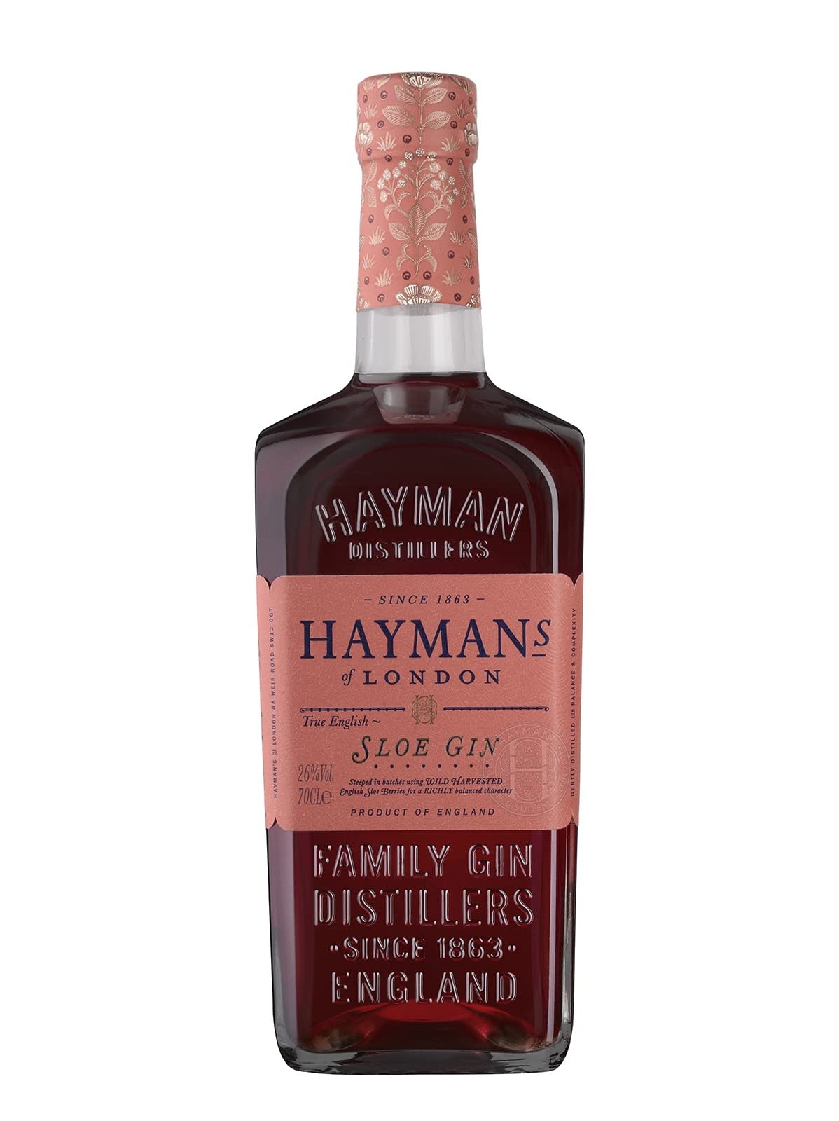 The Spirit of Manchester Hayman's Sloe Gin - 26% - 70cl