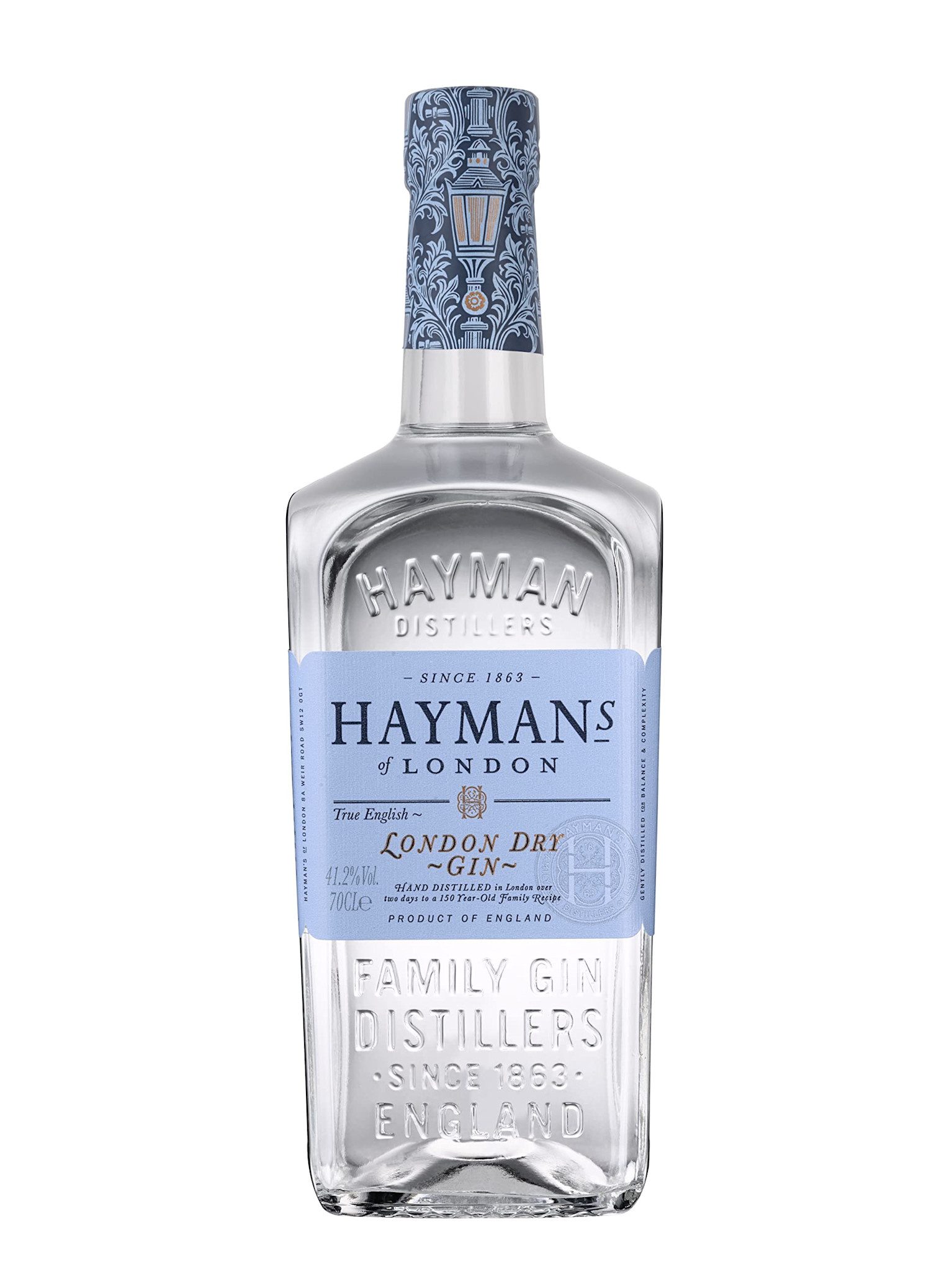 Manchester Gin Haymans London Dry - 41.2% - 70cl