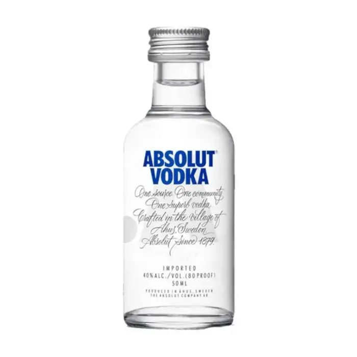Mini - Absolut Original Vodka -  5cl