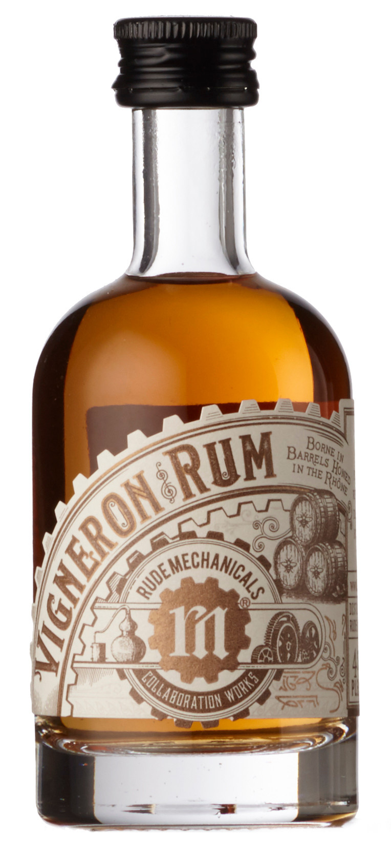 Dry/London Gin Mini - Rude Mechanicals Vigneron Rum - 5cl