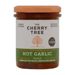 The Cherry Tree Hot Garlic Pickle - The Cherry Tree - 210g