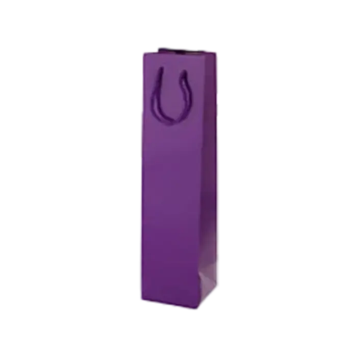 Hampers Purple Gift Bag for 1 Bottle