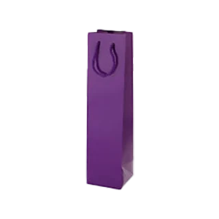 Hampers Purple / Grey Gift Bag for 1 Bottle