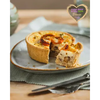 The Original Baker Brie, Sun-Blushed Tomato & Basil Quiche - The Original Baker