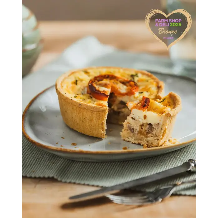 The Original Baker Brie, Sun-Blushed Tomato & Basil Quiche - The Original Baker