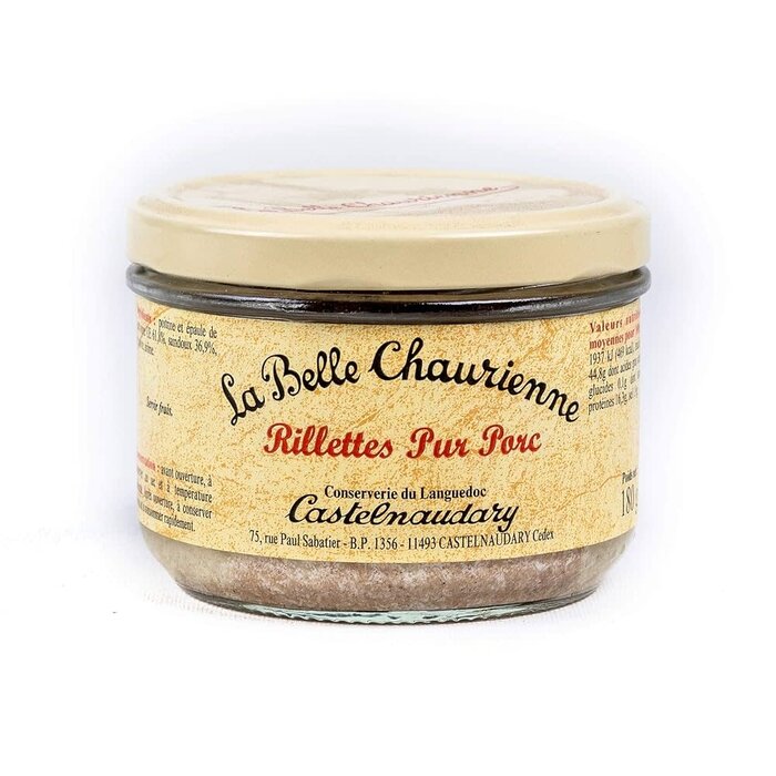 La Belle Chaurienne Rillettes Pur Porc - La Belle Chaurienne- 180g