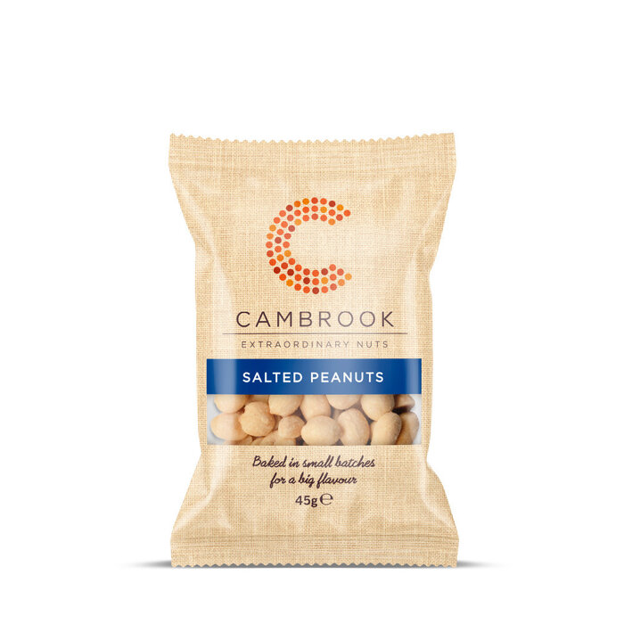 cambrook Baked Salted Peanuts - Cambrook - 45g
