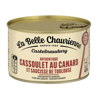 La Belle Chaurienne Cassoulet au Canard- La Belle Chaurienne - 420g