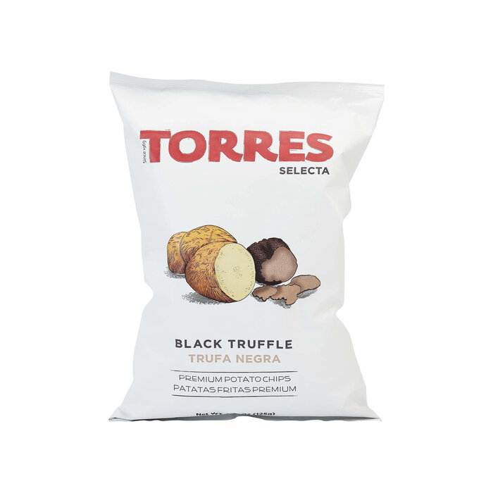 Torres Selecta Patatas Torres Selecta - Black Truffle Potato Chips - 125g