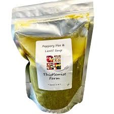 Thistlemist Farm Peppery Pea & Lentil Soup - Thistlemist Farm - 700g