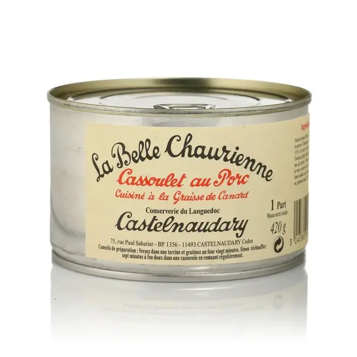 La Belle Chaurienne Cassoulet au Porc - La Belle Chaurienne - 420g