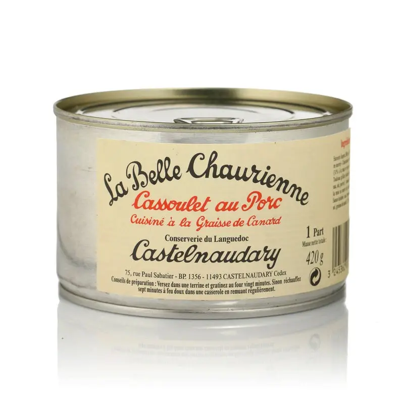 La Belle Chaurienne Cassoulet au Porc - La Belle Chaurienne - 420g