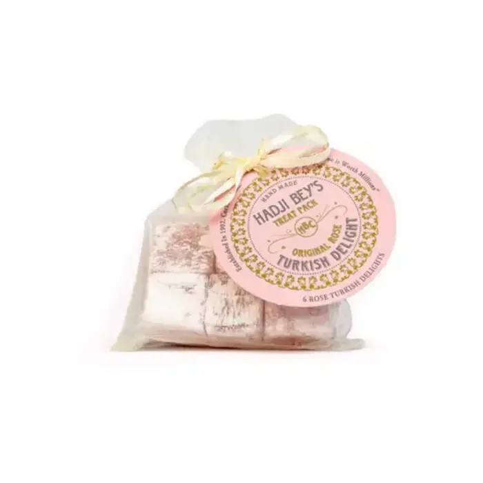 Hadji Bey's Treat Pack of Rose Turkish Delight - Hadji Beys - 90g